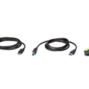 ATEN 2L-7D02U USB-DVI-D-Single-Link-KVM-Kabel, 1,8 m