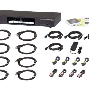 ATEN CS1944DP 4-Port USB 3.0 4K DisplayPort Dual Display KVMP™ Switch