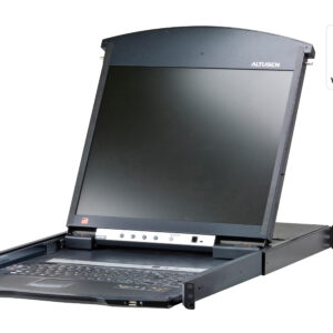 ATEN KL1516Ai 1-Local/Remote Share Access 16-Port Multi-Interface Cat 5 Dual Rail LCD KVM over IP switch