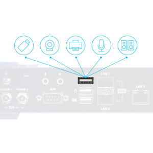 ATEN KX9970R 5K DisplayPort KVM-über-IP-Empfänger